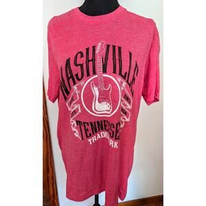 Stellar Brand Nashville Tennessee Hunter Red T Shirt Size Medium M NWT New Soft